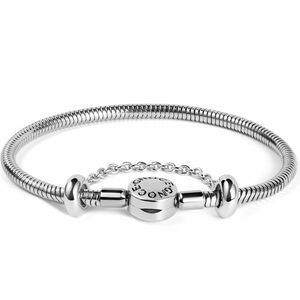 Free with purchase! 🫆 Gnoce Metal Bracelet with Safety Chain, NEW size: 19cm
